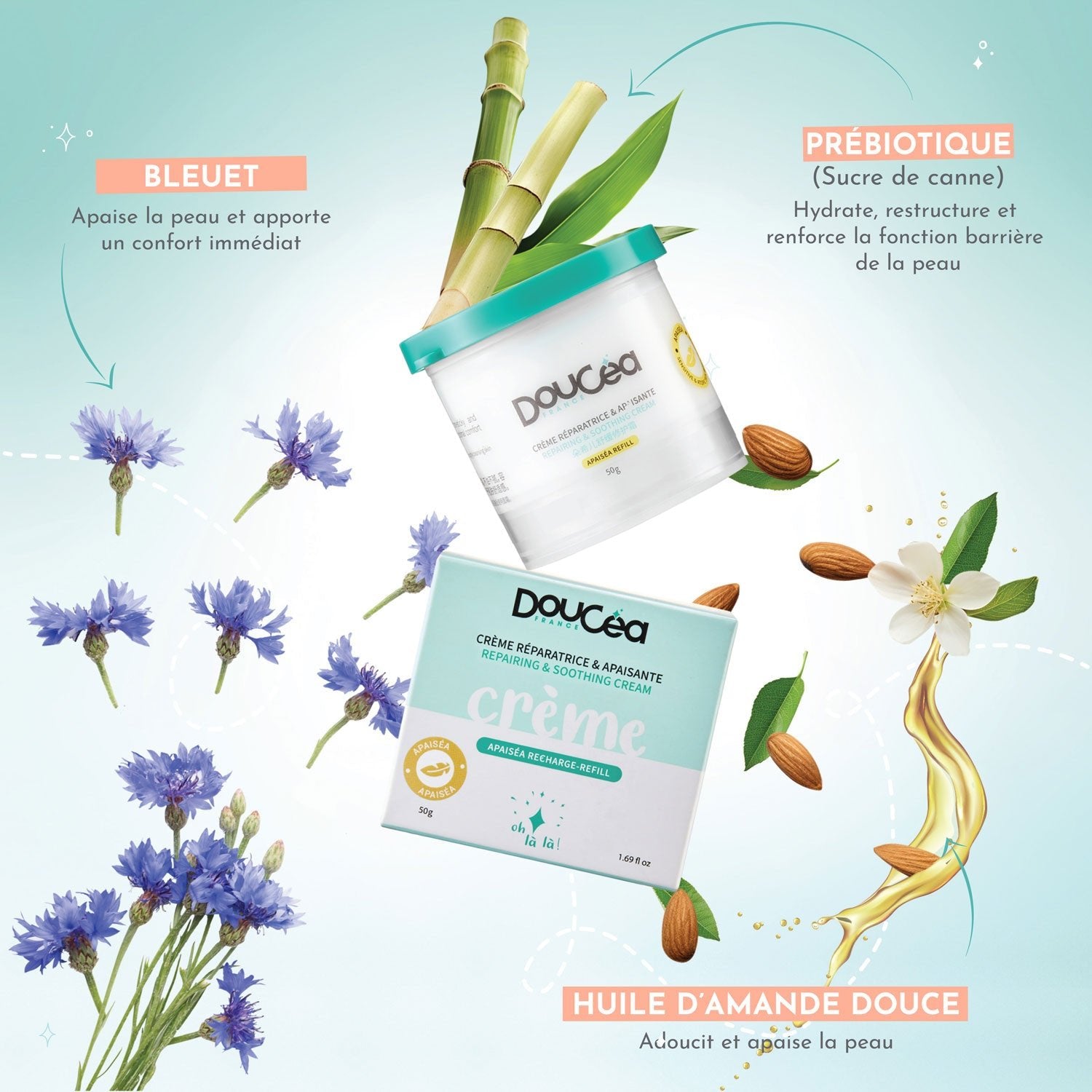 Soothing Care Kit "To explore" • APAISÉA Cream + Astronaut Case
