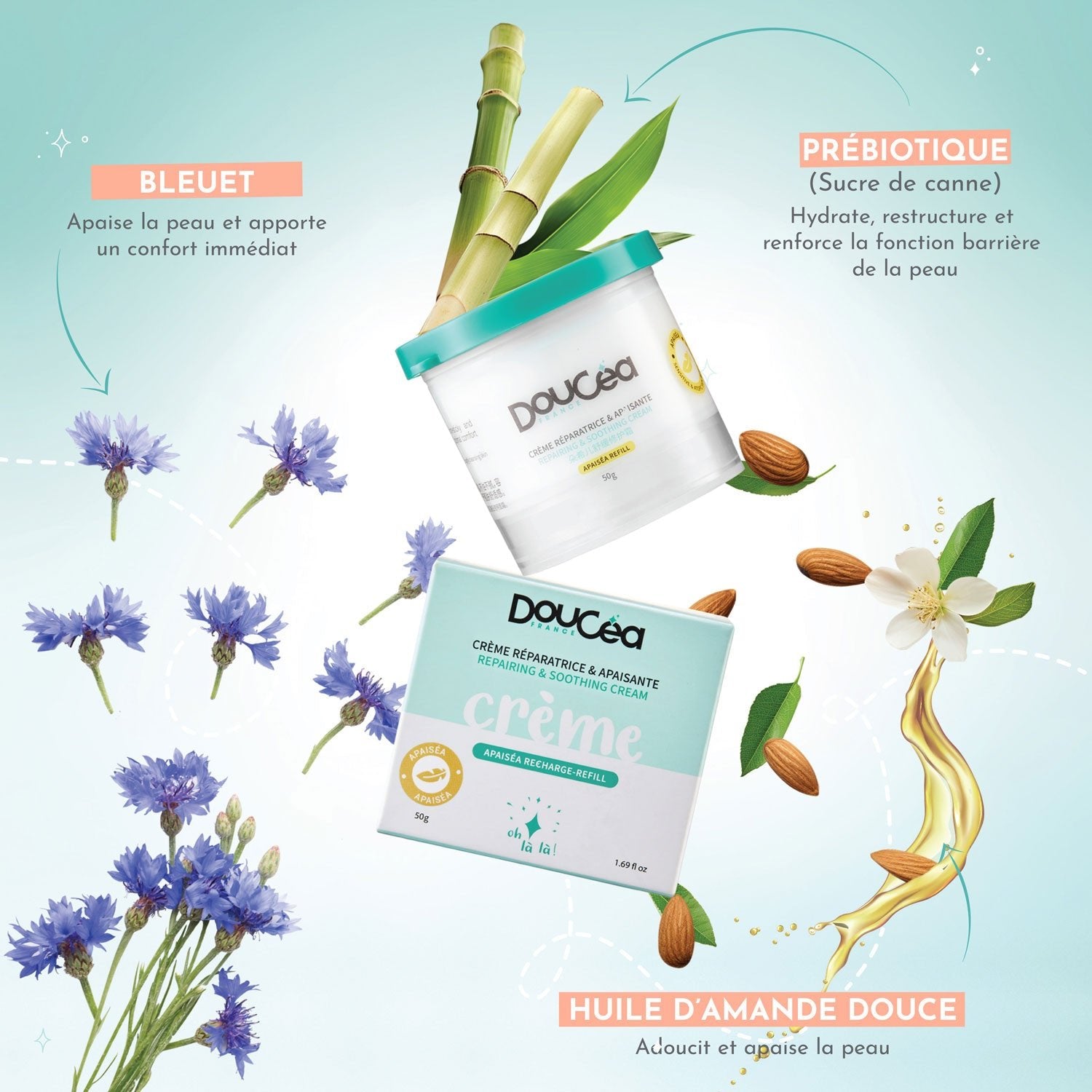 Soothing Care Kit "To discover" • APAISÉA Cream + Nature Box