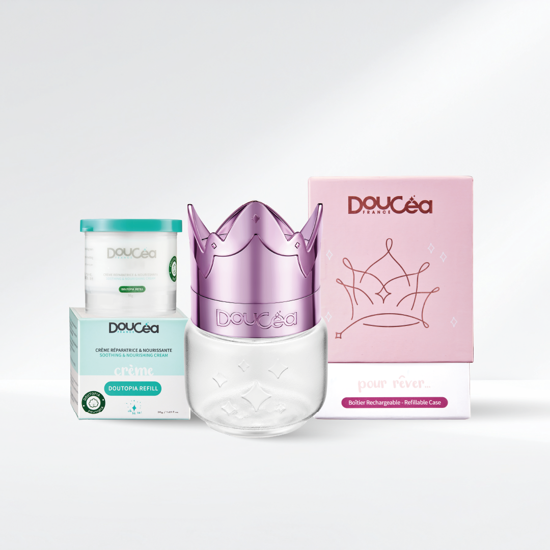 Crème réparatrice et son boitier rechargeable - Doutopia