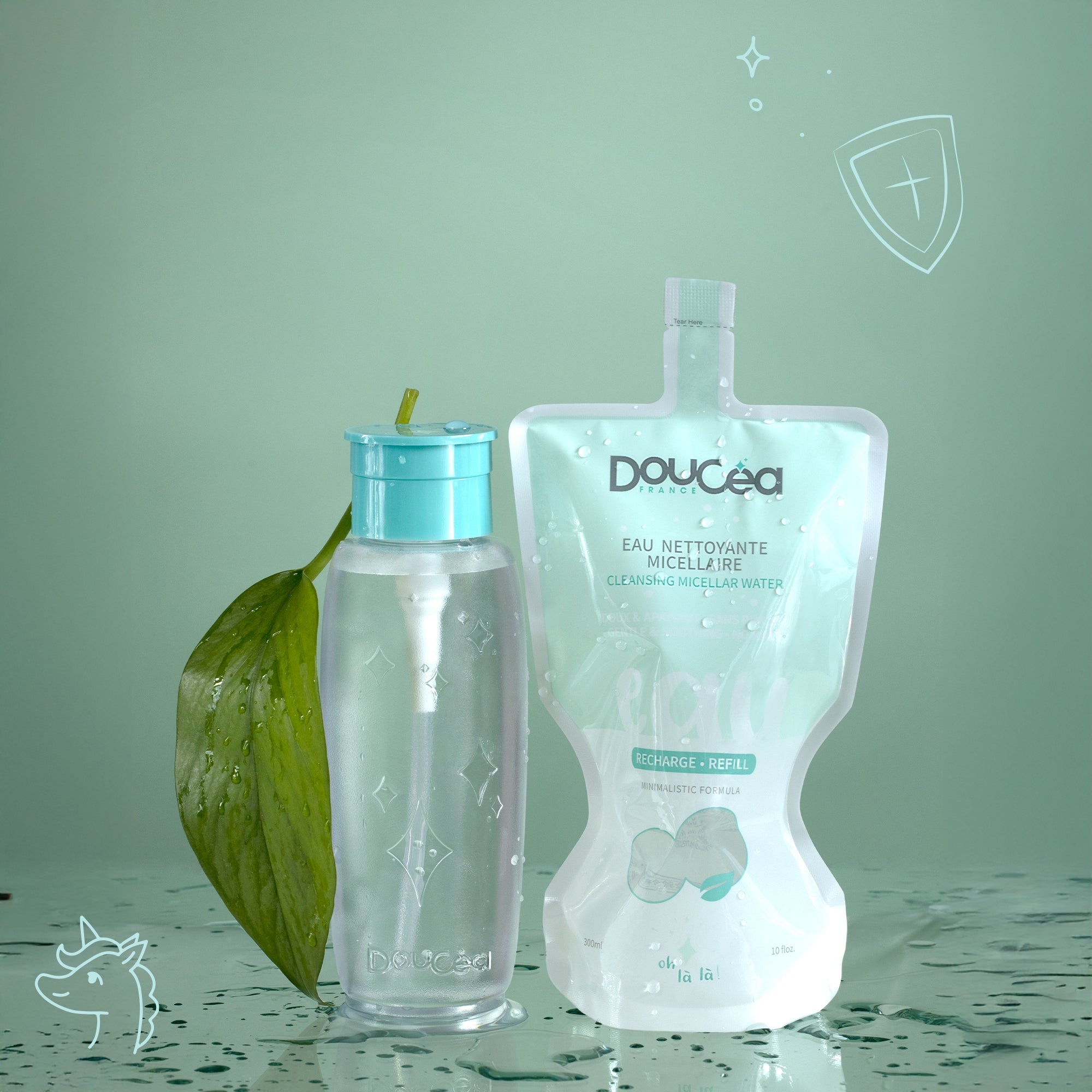 Micellar Water Refill 300 ml • Doucéa Cleansing Care