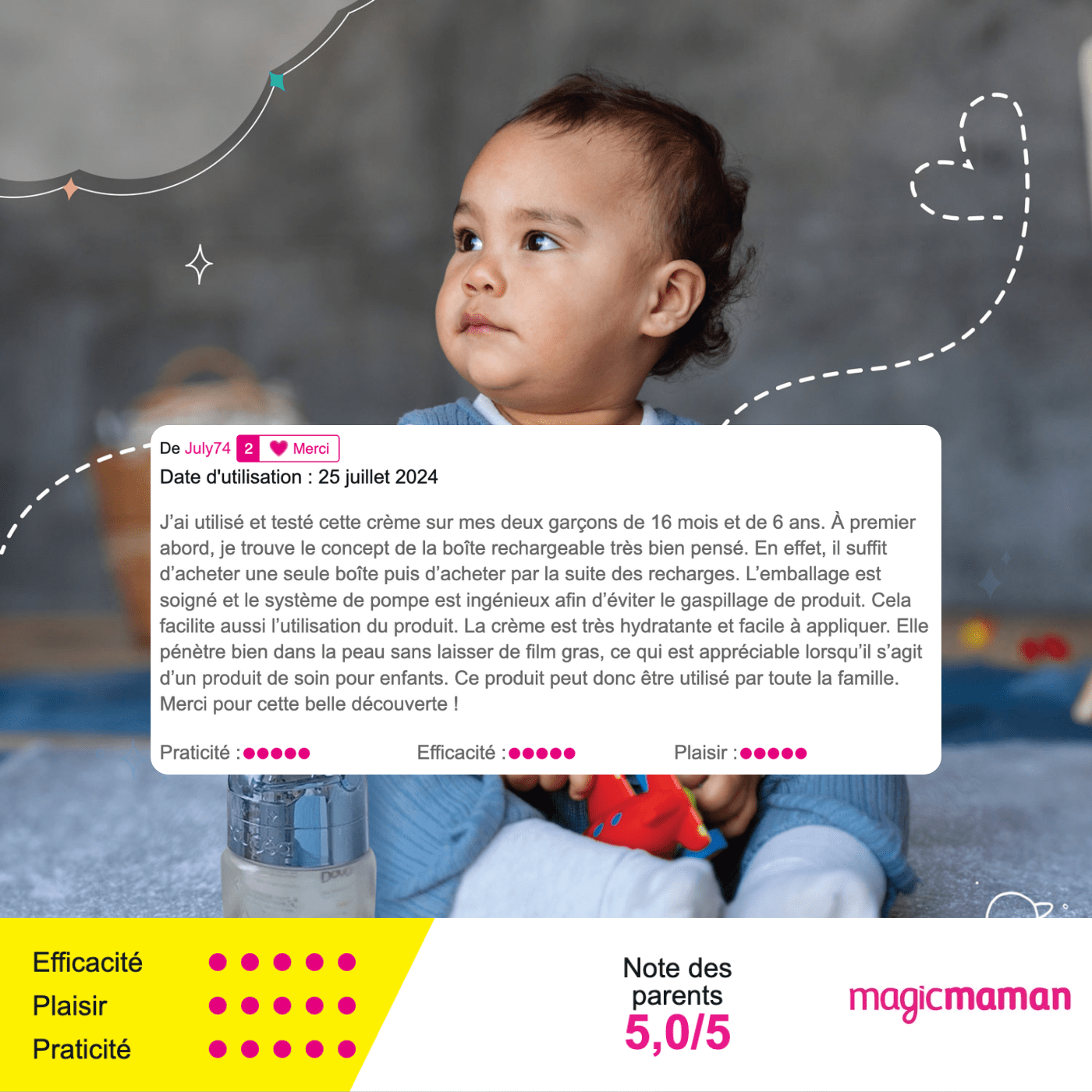 Soothing Care Kit "To dream" • APAISÉA Cream + Magical Case