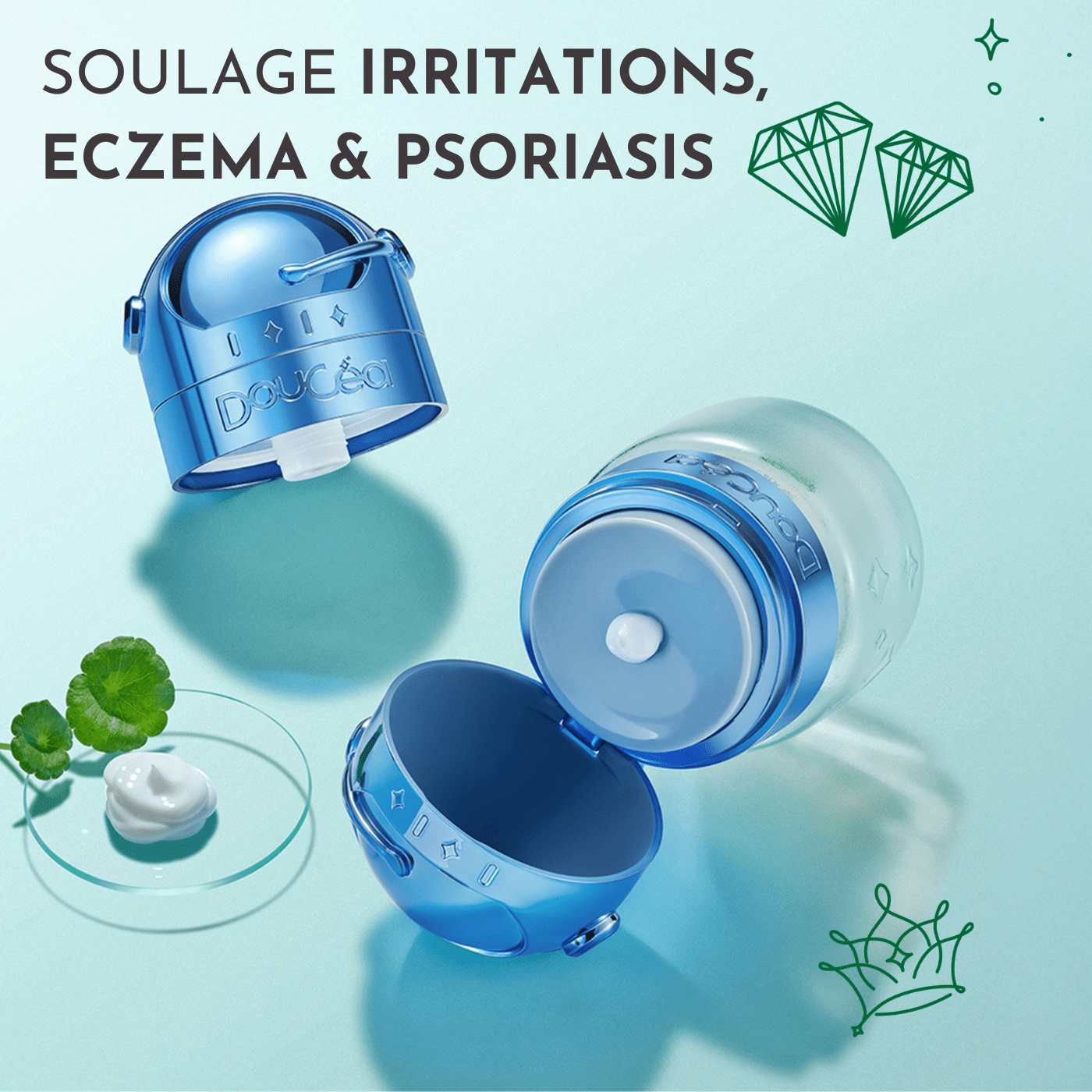 “To Explore” Repairing Care Kit • DOUTOPIA Cream + Cosmonaut Case