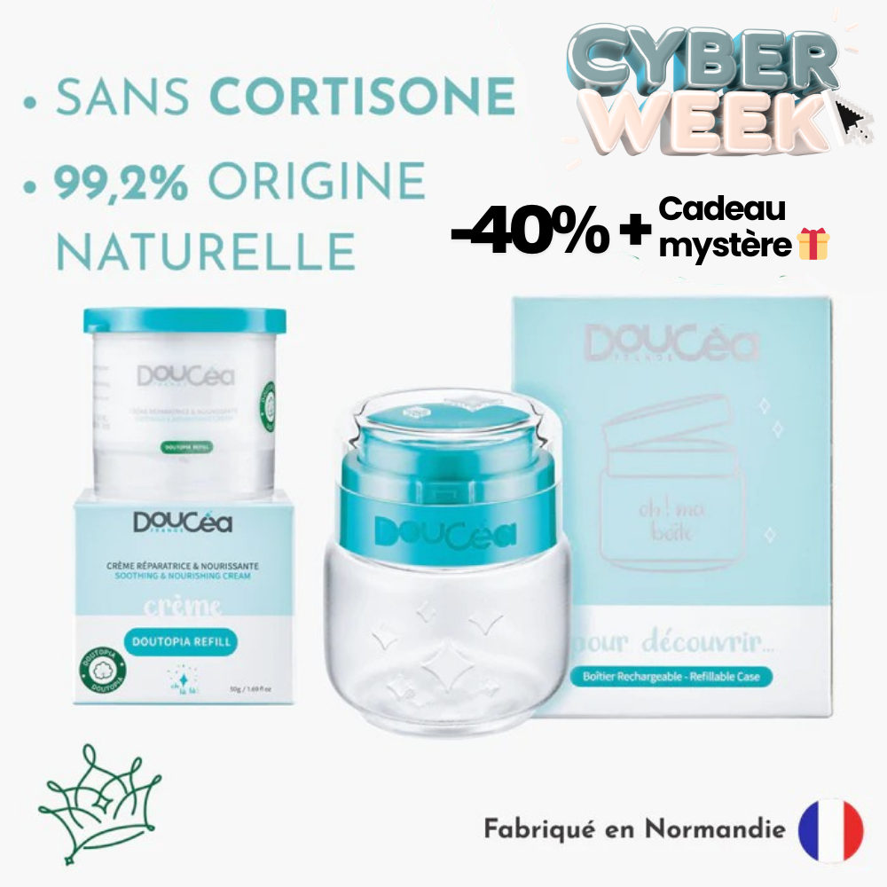 Kit Soin Réparateur • Crème DOUTOPIA + Boîtier