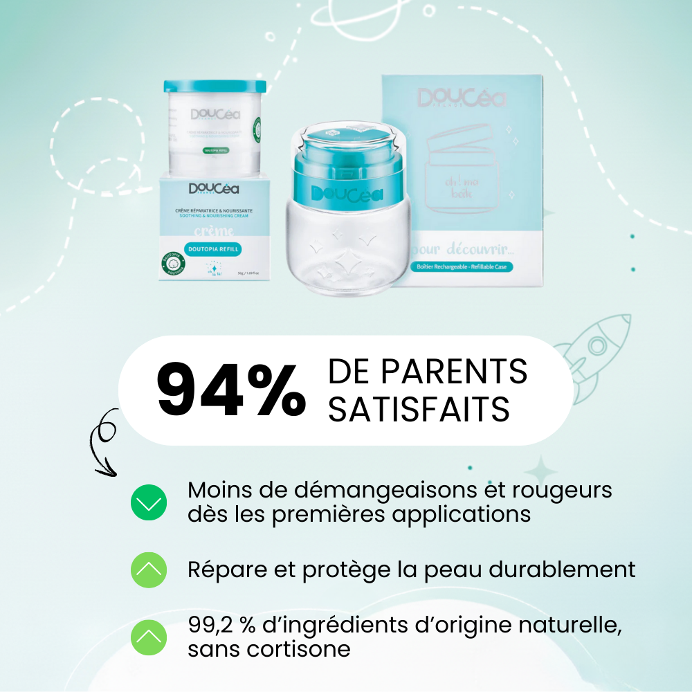 Kit Soin Réparateur • Crème DOUTOPIA + Boîtier