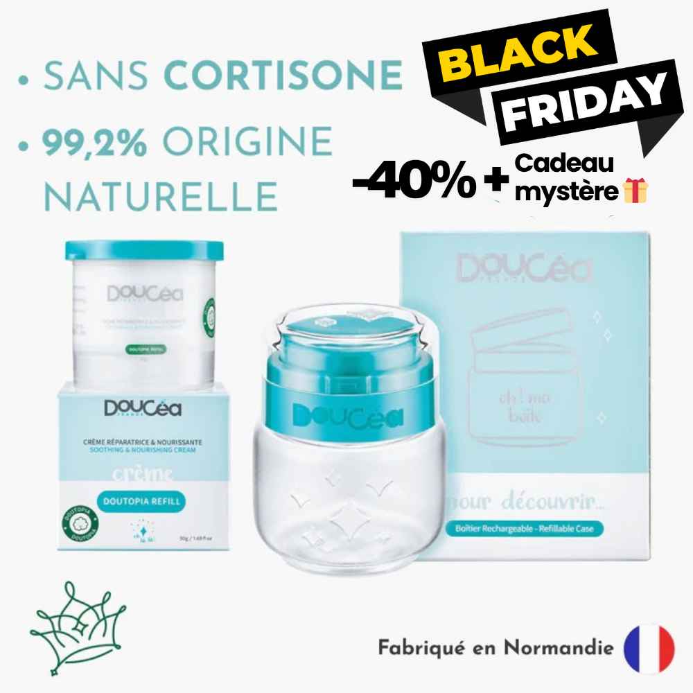 Kit Soin Réparateur • Crème DOUTOPIA + Boîtier