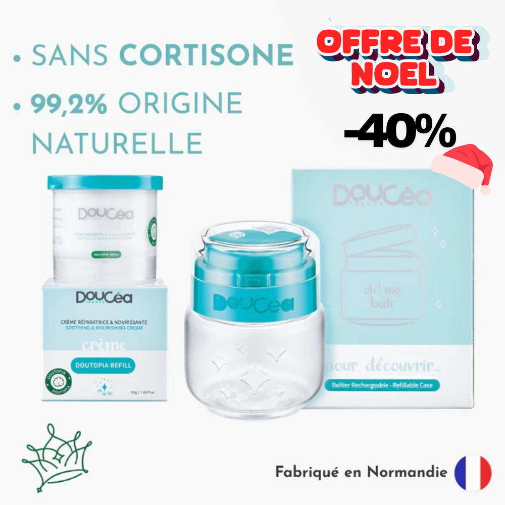 Kit Soin Réparateur • Crème DOUTOPIA + Boîtier