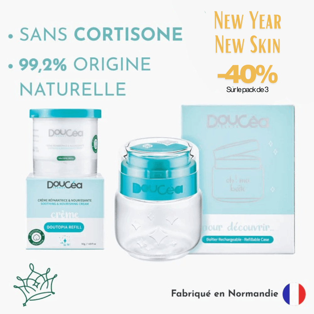 Kit Soin Réparateur • Crème DOUTOPIA + Boîtier