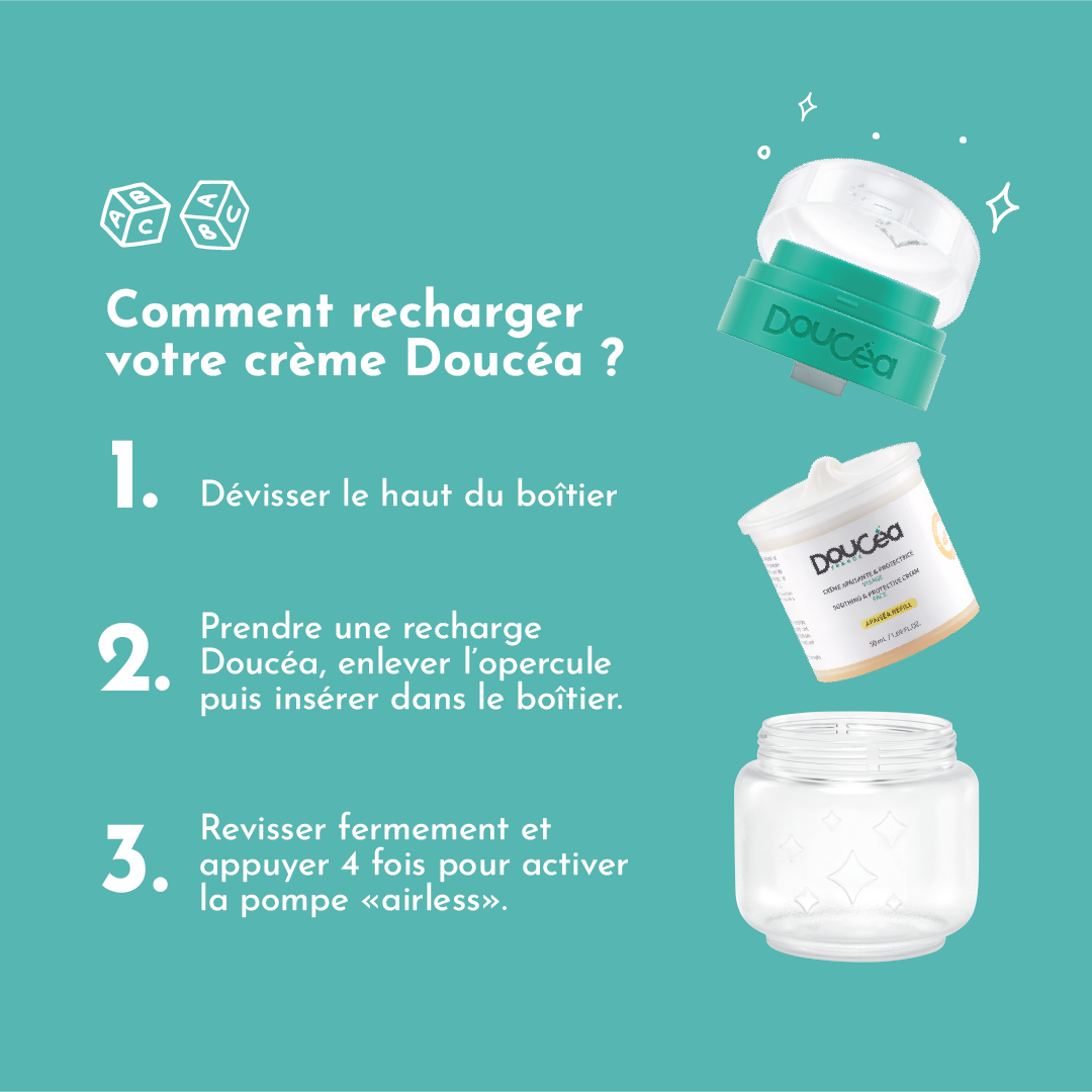 Crème apaisante - recharge - Apaiséa