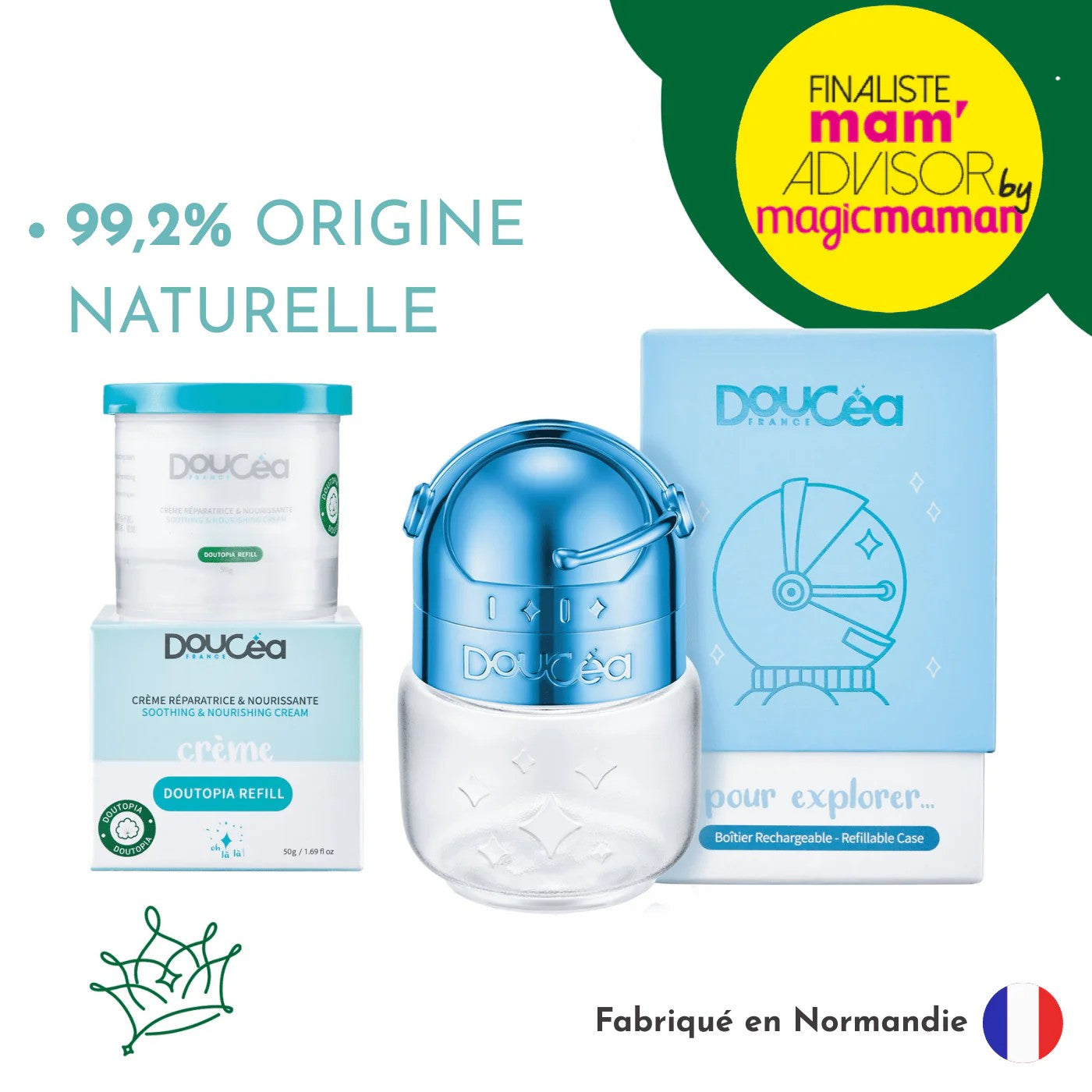 Kit Soin Réparateur • Crème DOUTOPIA + Boîtier
