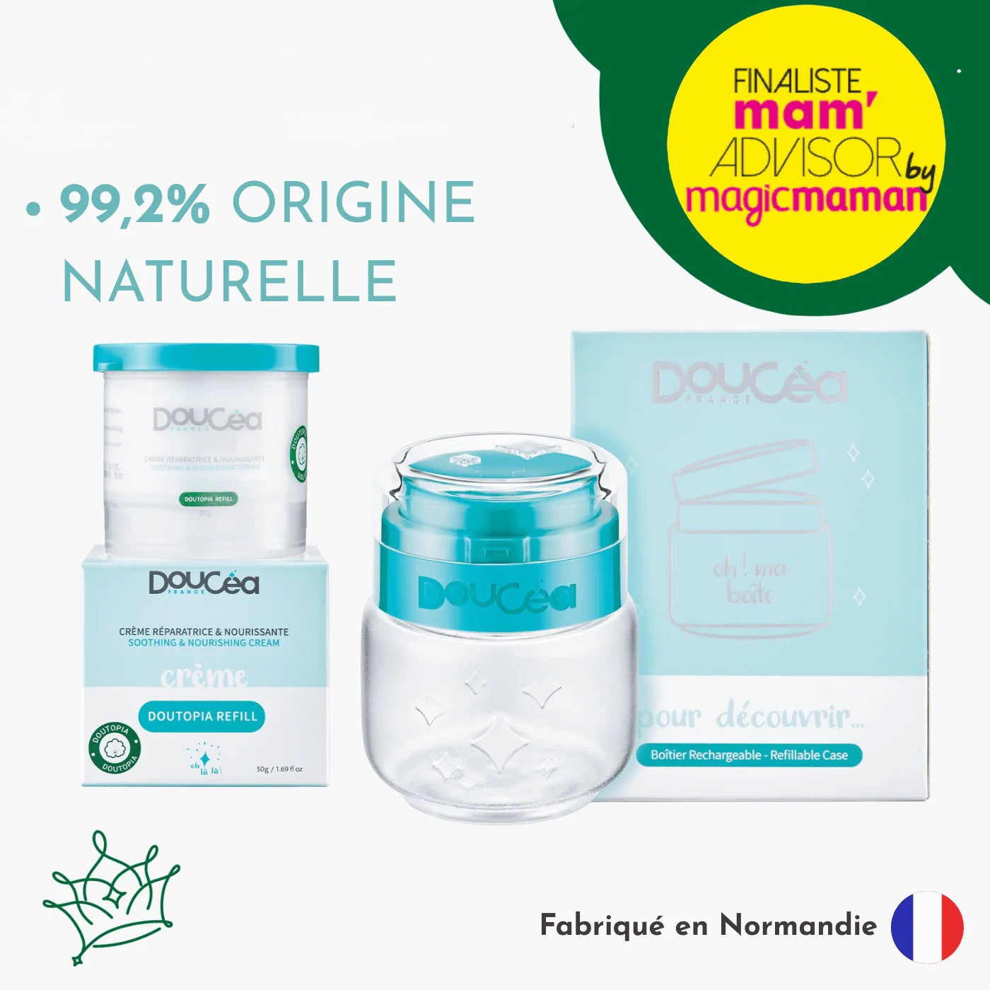 Kit Soin Réparateur • Crème DOUTOPIA + Boîtier