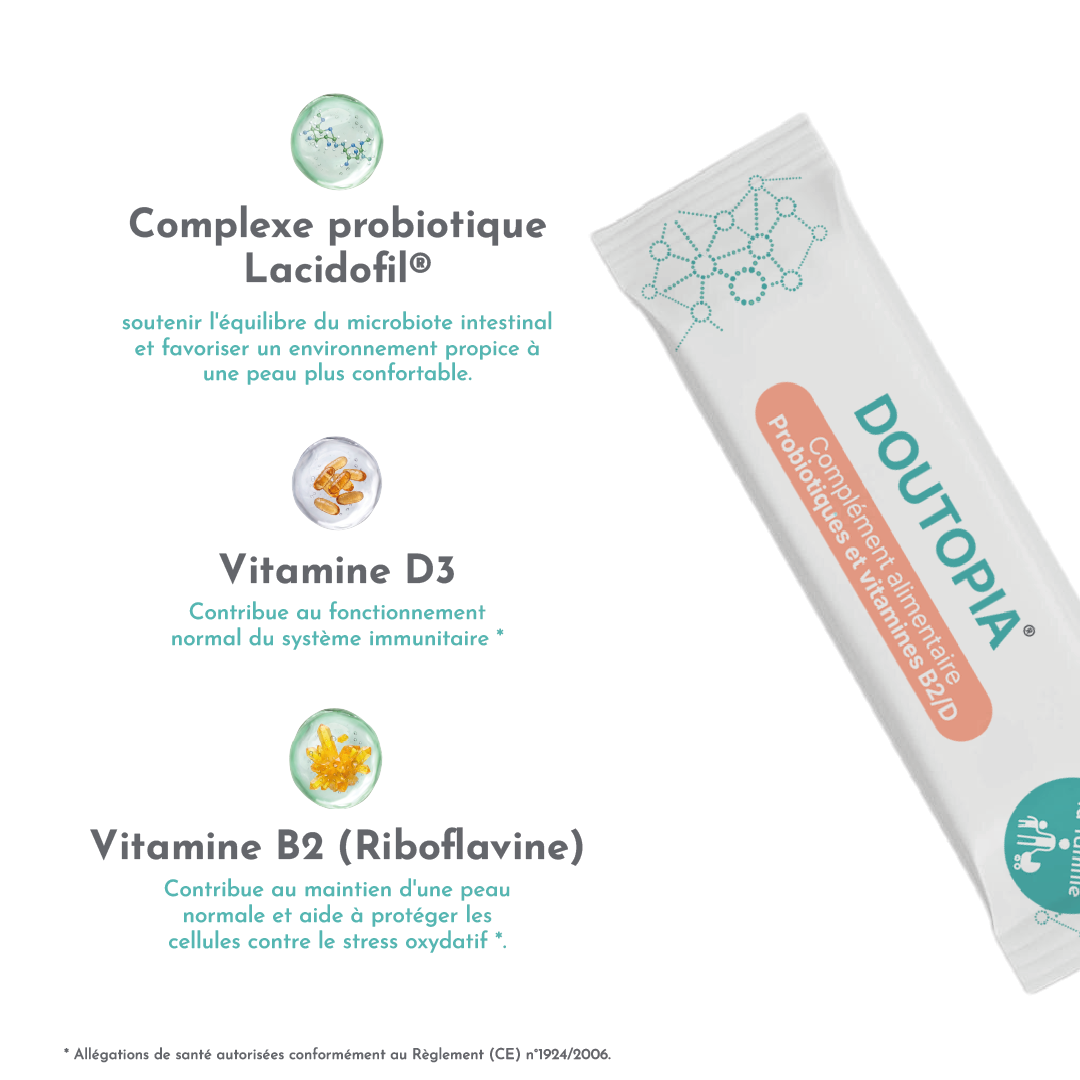 Complément alimentaire au format stick - Doutopia